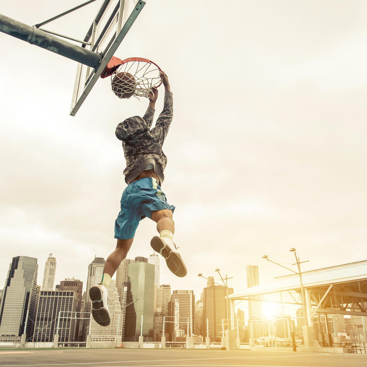 BASKETBALL - Orange, Kunststoff (24.5/24.5/24.5cm) - Relaxdays