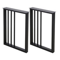 TISCHGESTELL Metall OS ma29 - Schwarz, Metall (55/72/6cm) - moebel17