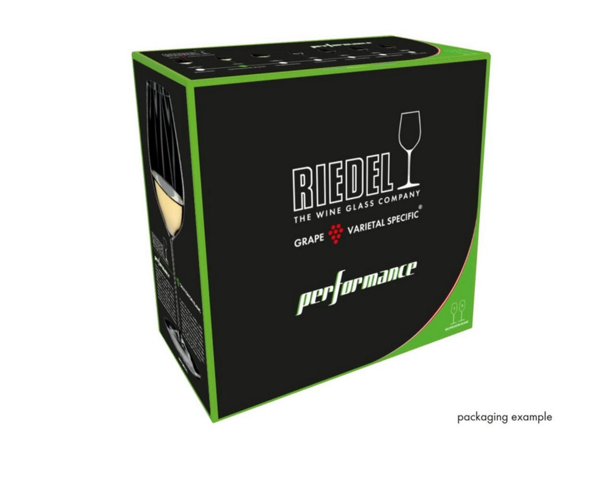 SAUVIGNON BLANC GLÄSER INKL. POLIERTUCH Performance transparent 440 ml 2er Set - Transparent, Glas (0.44L) - Riedel