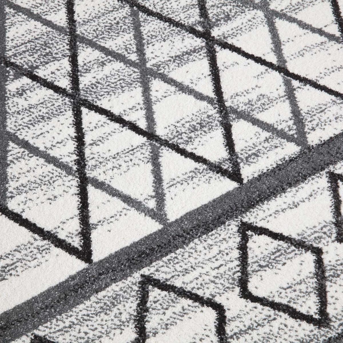 KURZFLOR-TEPPICH Young 964 Grau 190x280 cm - Creme/Grau, Textil (190/280cm) - carpet city