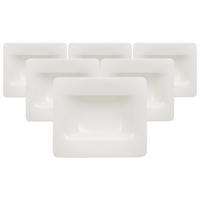 SUPPENTELLER Modern Grace weiß 24 x 20 cm 6er Set - Weiß, Keramik (1cm) - Villeroy & Boch