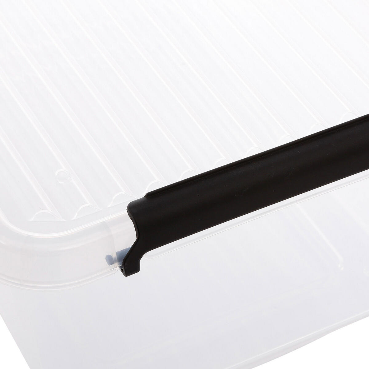 AUFBEWAHRUNGSBOX Clip N Box, PP-Kunststoff, Transparent, 12.5 Liter - Transparent, Kunststoff (29/16.5/39cm) - 5five Simply Smart
