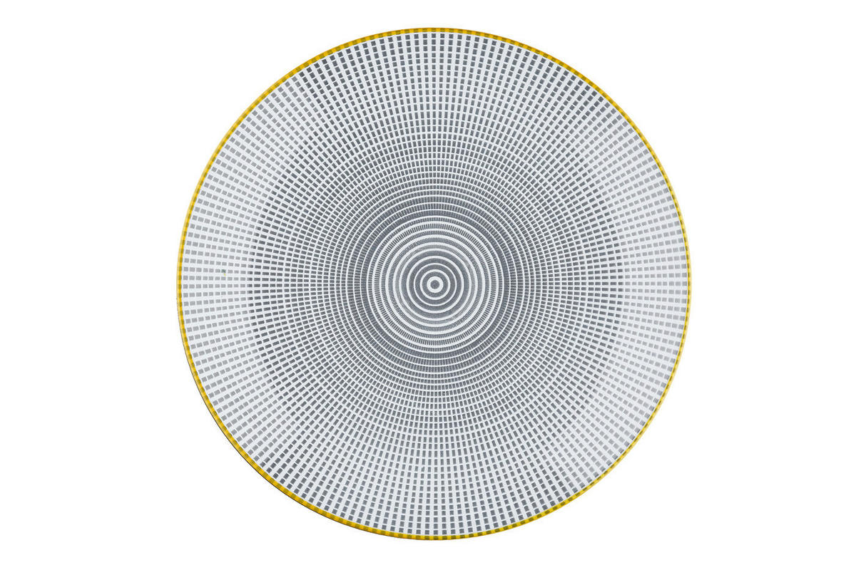 TELLER Pattern Ø26cm - 6er-Set - Eclipse - Grau, Keramik (26cm) - Björn