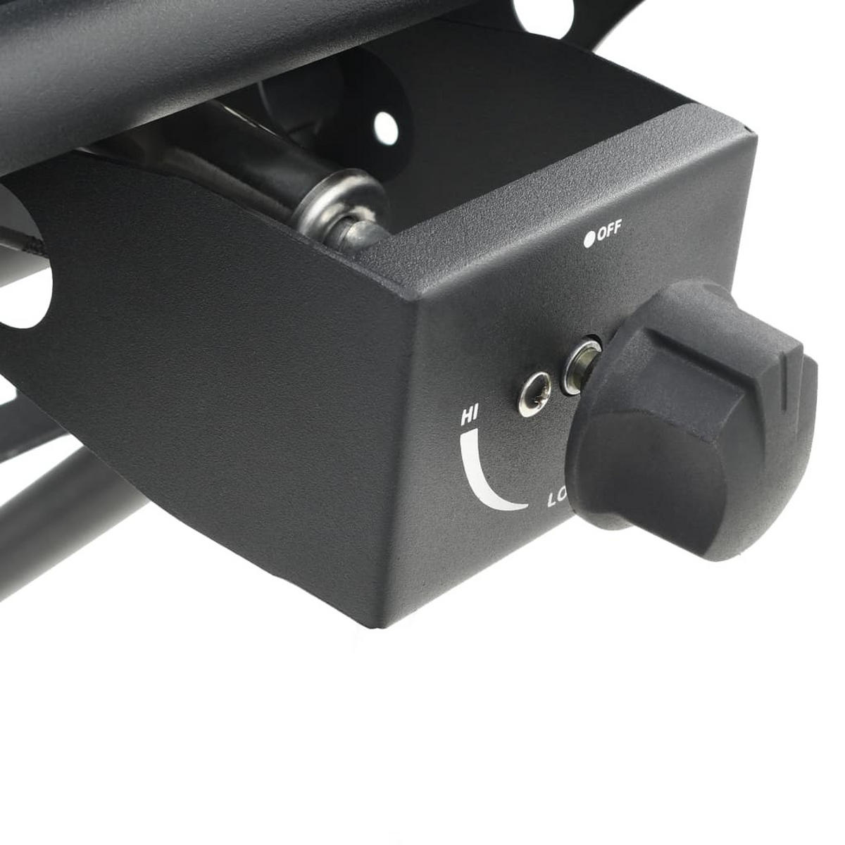 GASGRILL Tragbar Mit Kochzone Schwarz - Schwarz, Metall (103/97/47cm) - vidaXL