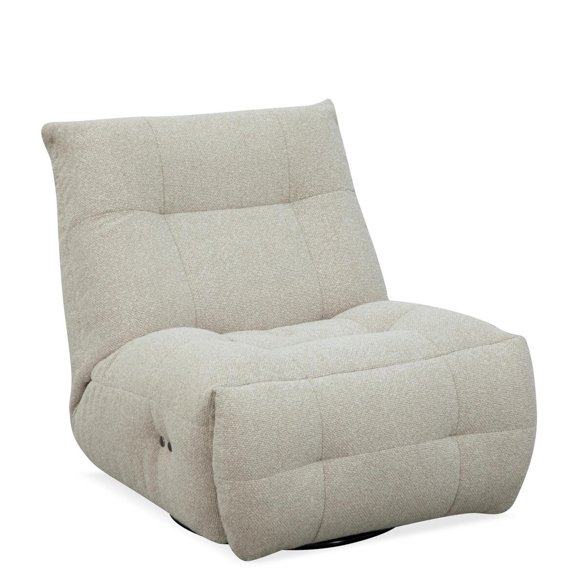 SESSEL Relax & Recharge Beige 110/90/95 cm - Beige, Textil (90/95/110cm) - LABEL51