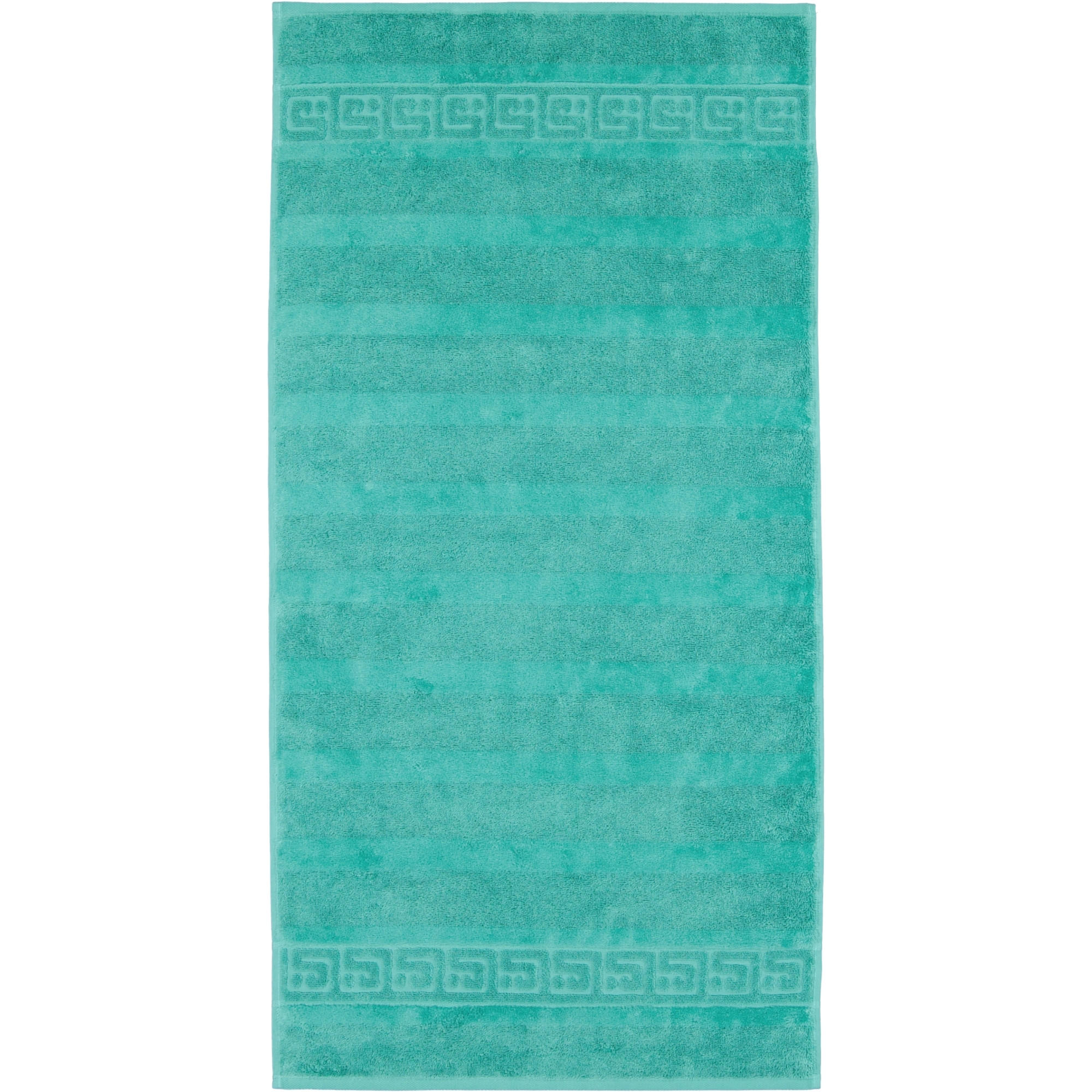HANDTÜCHER NOBLESSE UNI 1001 SMARAGD - 421 - Grün, Textil (30/50cm) - Cawoe