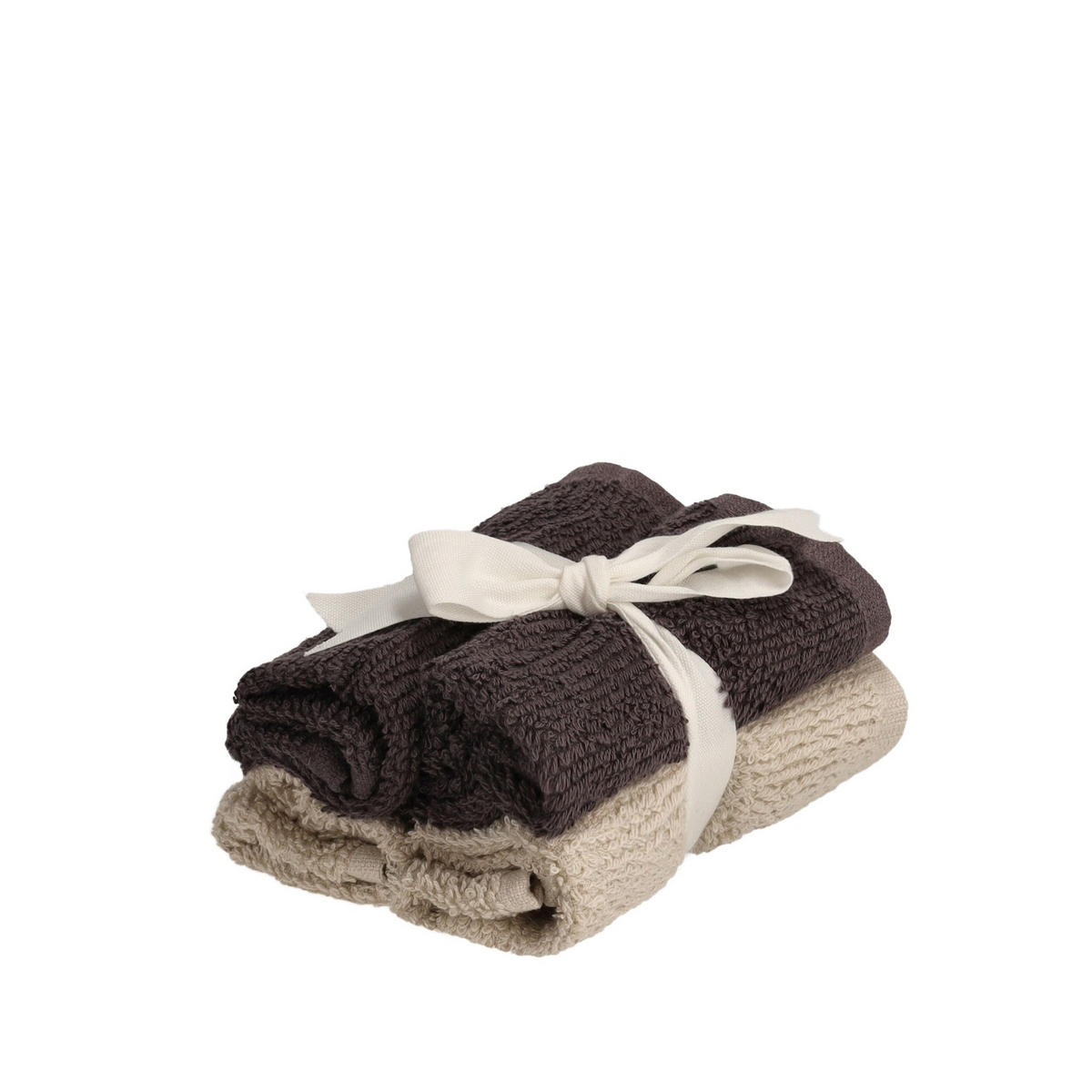 KÜCHENHANDTUCH-SET Simpli - Dunkelbraun, Textil (20/20cm) - home&you