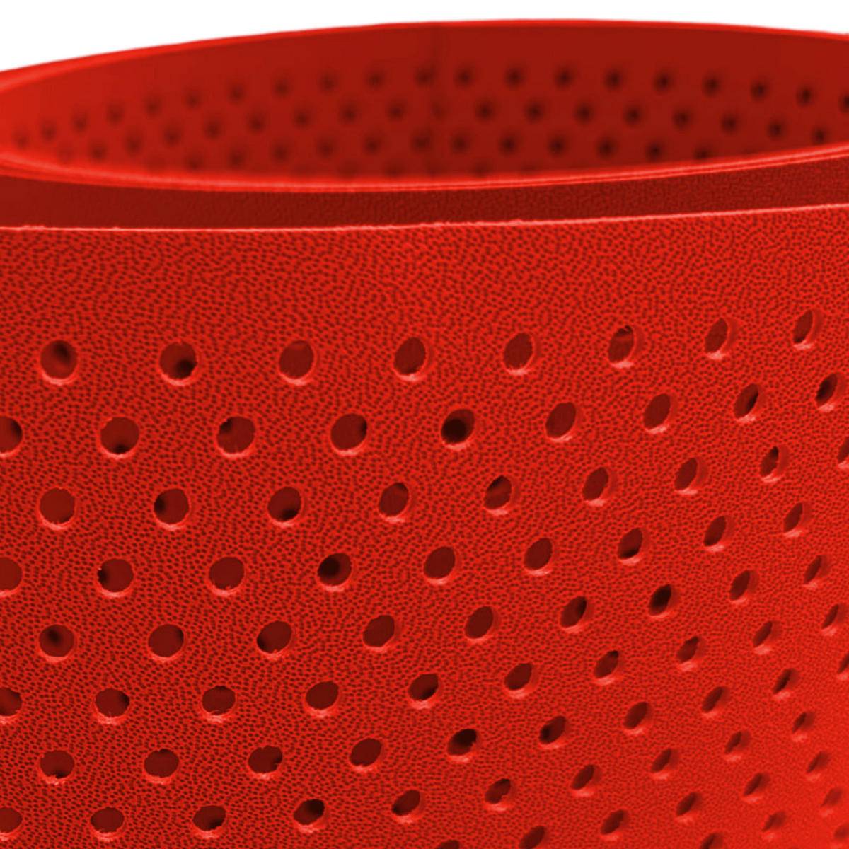 SICHTSCHUTZSTREIFEN PP Premium Gelocht 15 Prozent Streifen Rot 2,55m - Rot, Kunststoff (255/19cm) - ZAUN|ZU