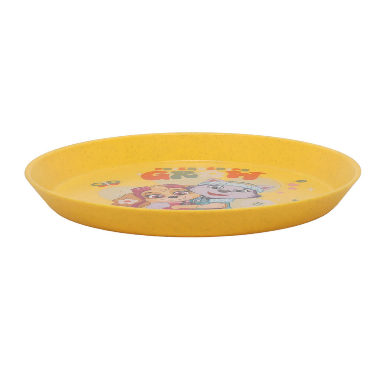 KINDERTELLER Connect Organic yellow 20,5/20,5/2 cm - Gelb, Kunststoff (20.5/2/20.5cm) - KOZIOL
