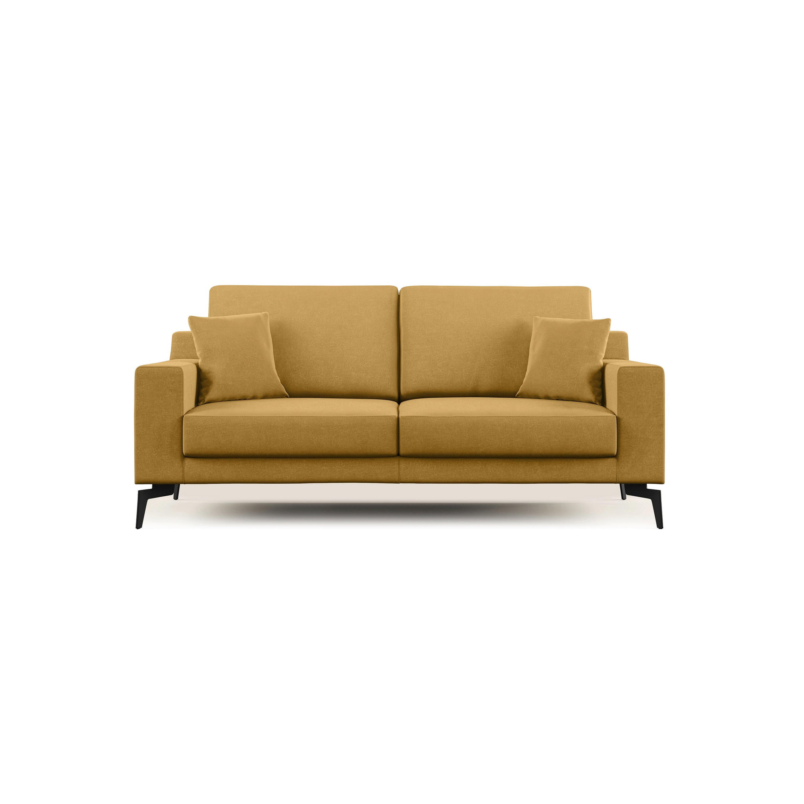 LINEARSOFA Prestige - Gelb, Textil (146/95/91cm) - Divani.store