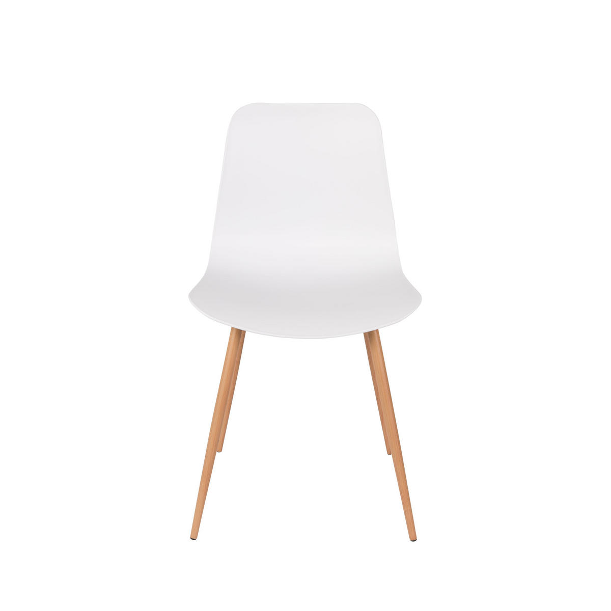 ESSZIMMERSTUHL Leon Weiß - 2 er Set - Weiß, Kunststoff (44.5/80/49cm) - Housecraft Living
