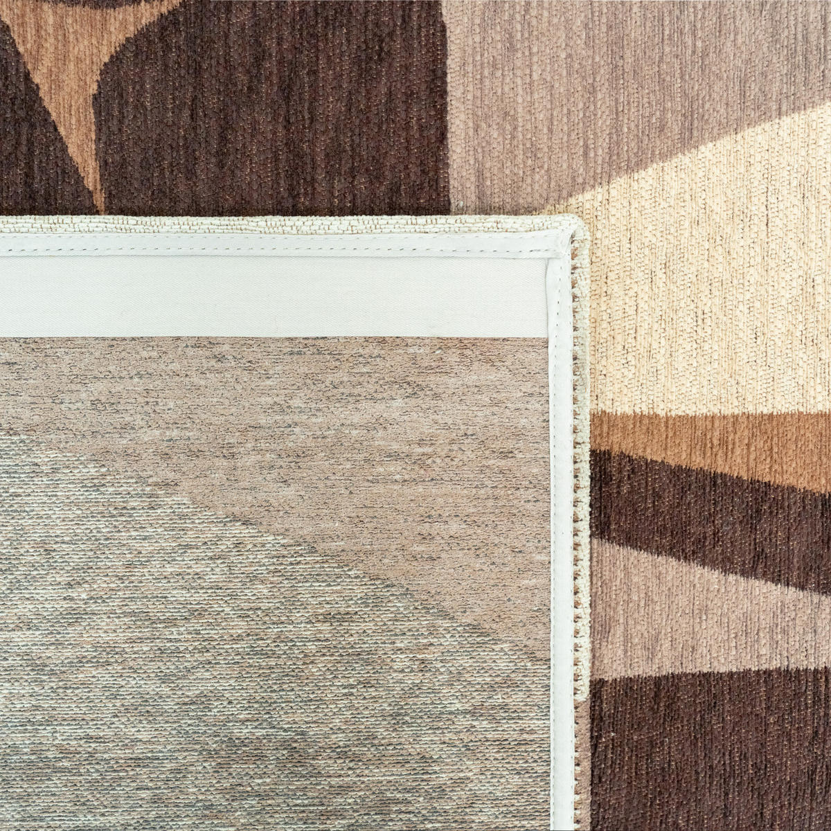TEPPICH Cookie Gallery Stones 240/340 cm - Braun, Kunststoff/Textil (240/340cm) - Louis De Poortere