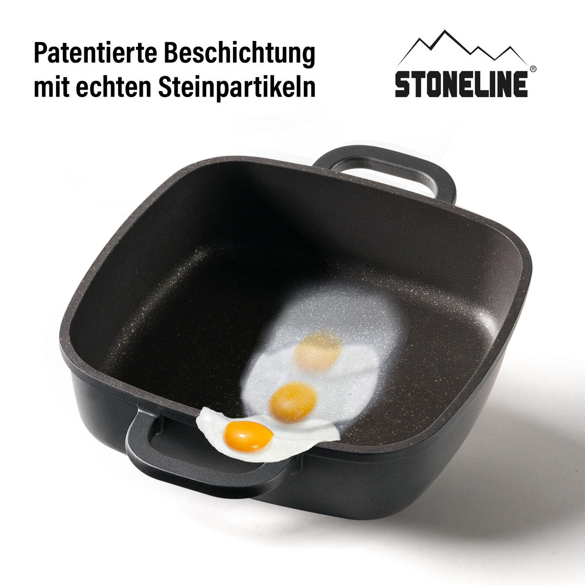 SERVIERPFANNE - Roségold, Metall (20cm) - Stoneline