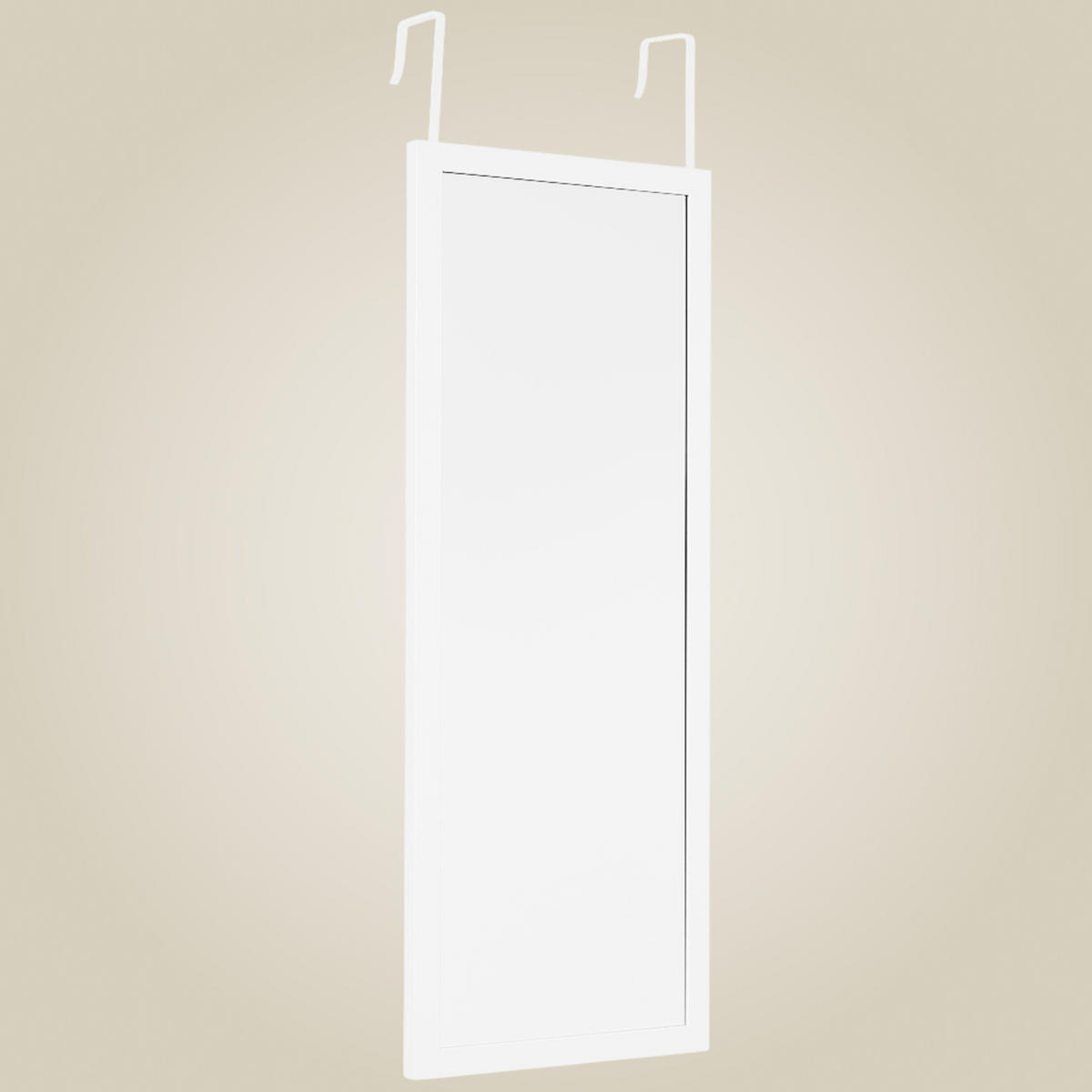 TÜRSPIEGEL Aina 36/110 cm - Weiß, Kunststoff (36/110/5cm) - STILOVO