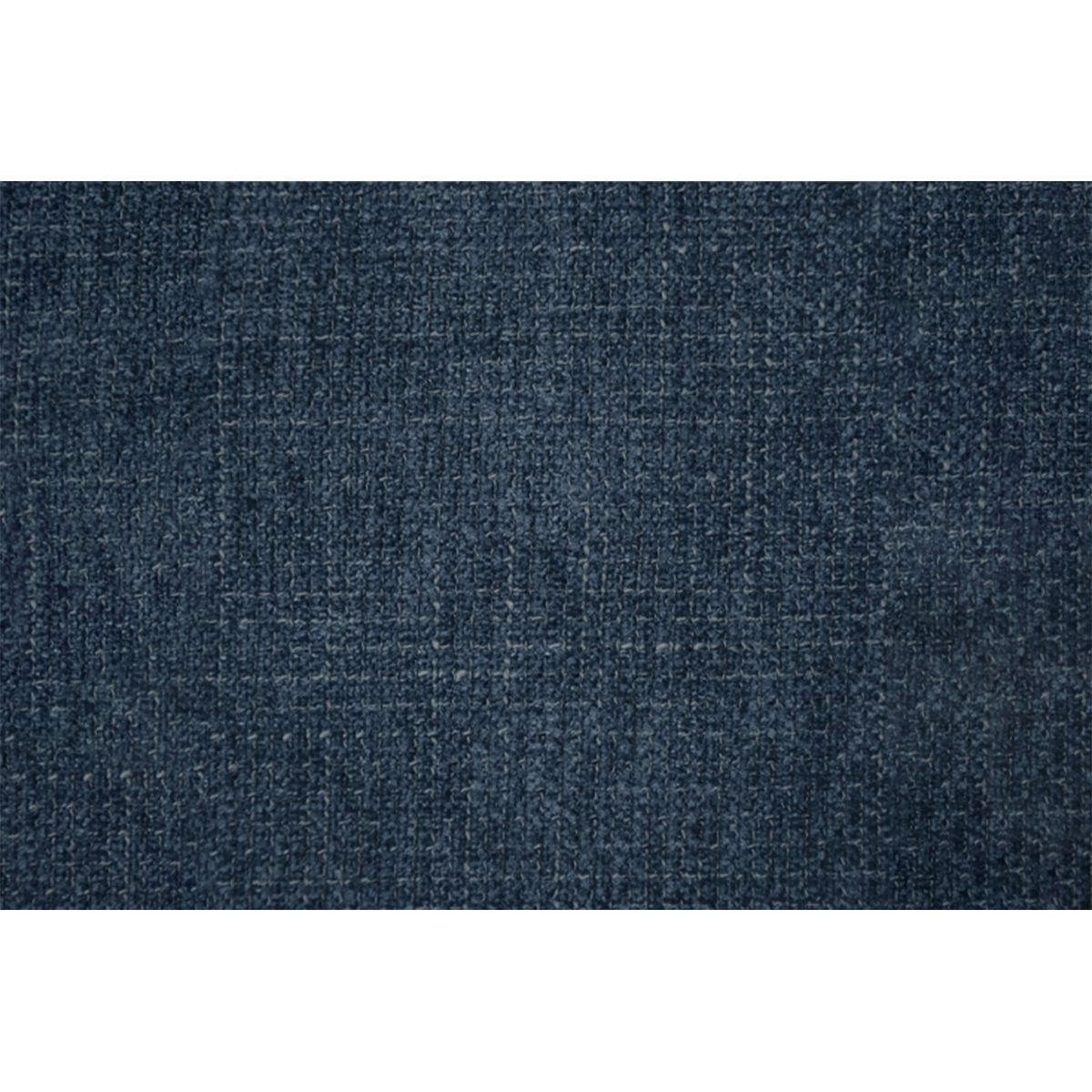KOPFTEIL gepolstertes – ozeanblauer Stoff - 90 cm - Beige/Dunkelblau, Karton/Holz (90/120/10cm) - Sommeil de Plomb