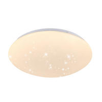 LED-DECKENLEUCHTE Jonas 30/30/7 cm - Weiß, Kunststoff (30/30/7cm) - Nettlife