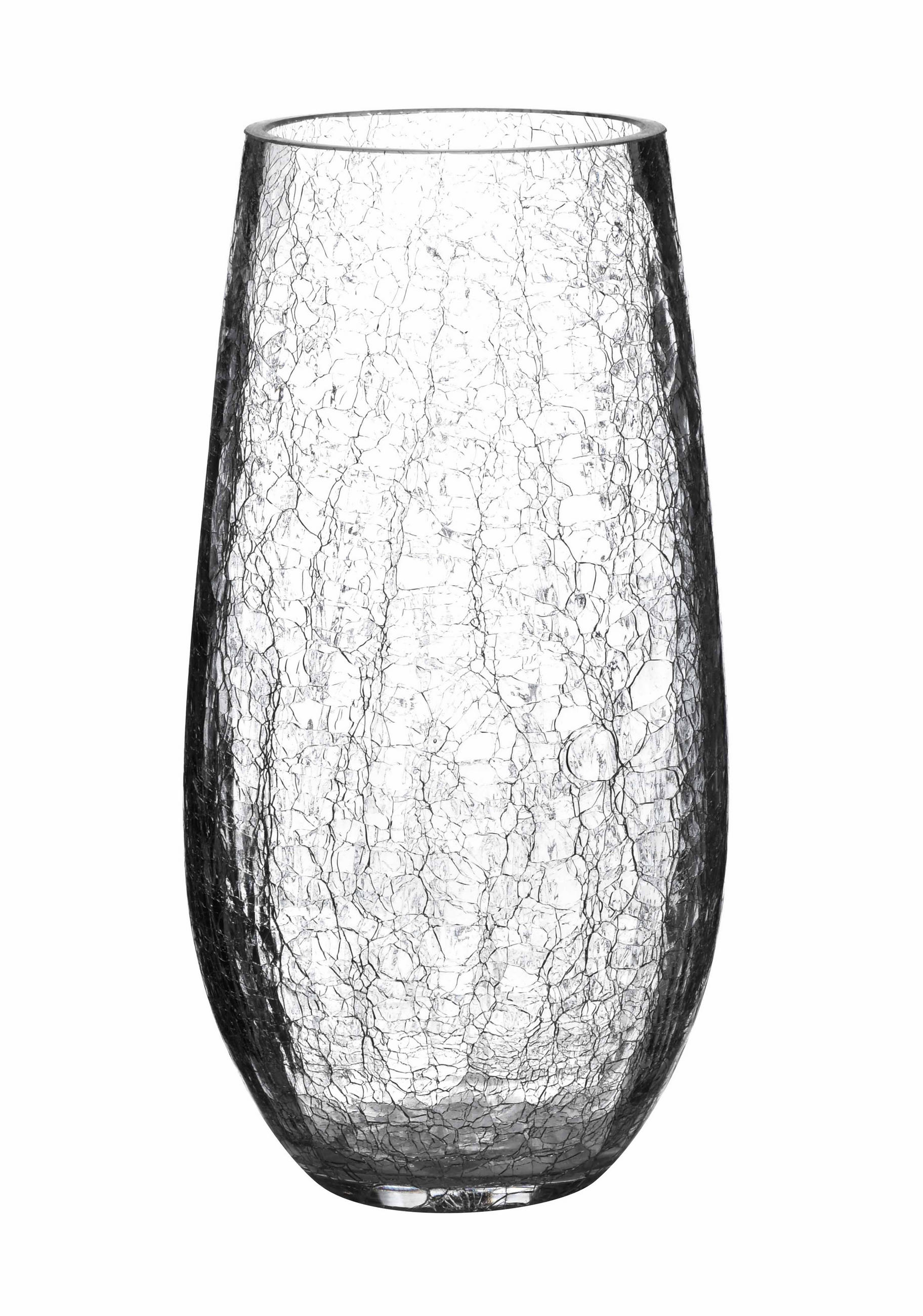 VASE Serenite Transparent 14/14/27 cm Glas - Transparent, Glas (27cm) - Mondex