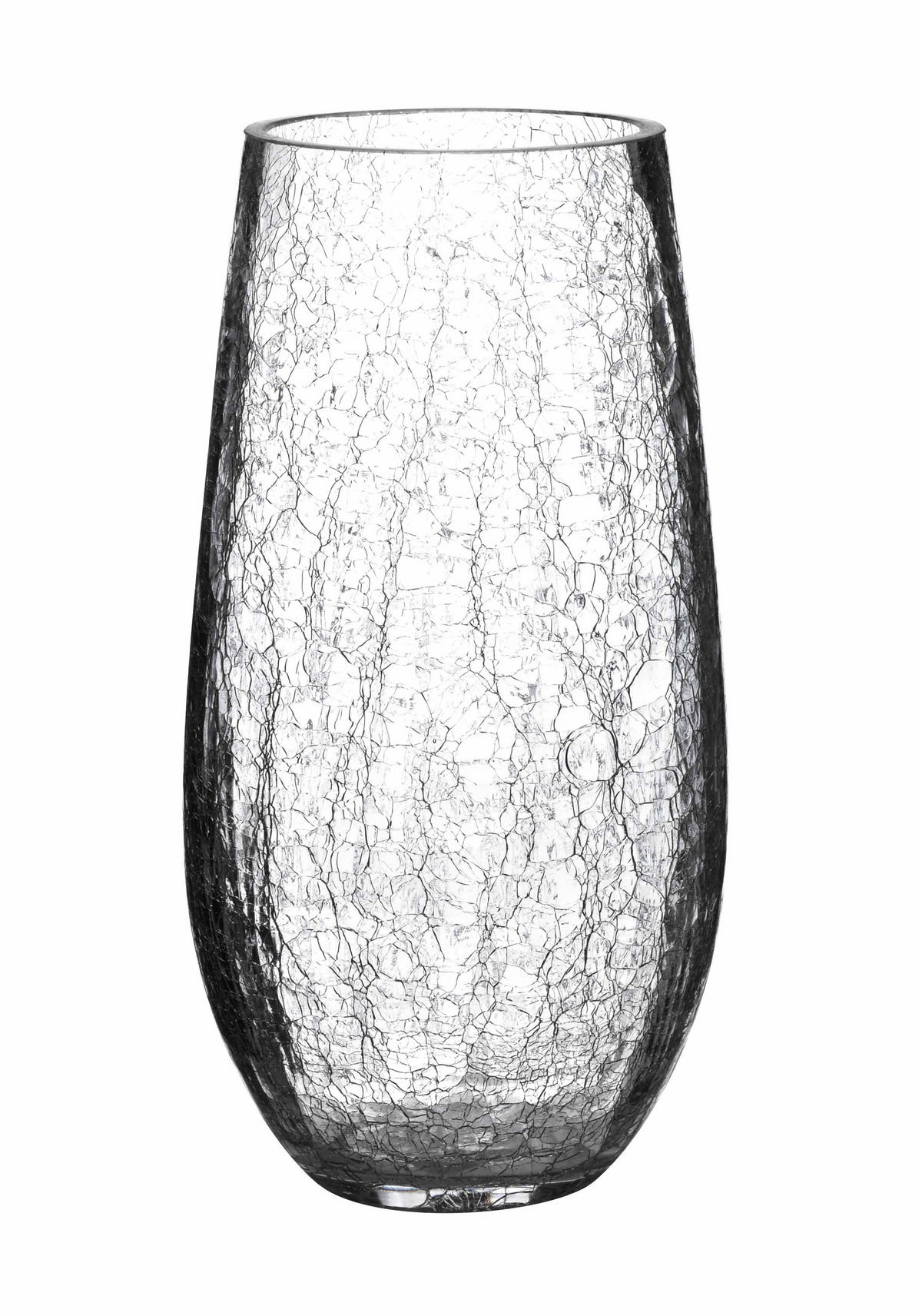 VASE Serenite Transparent 14/14/27 cm Glas - Transparent, Glas (27cm) - Mondex
