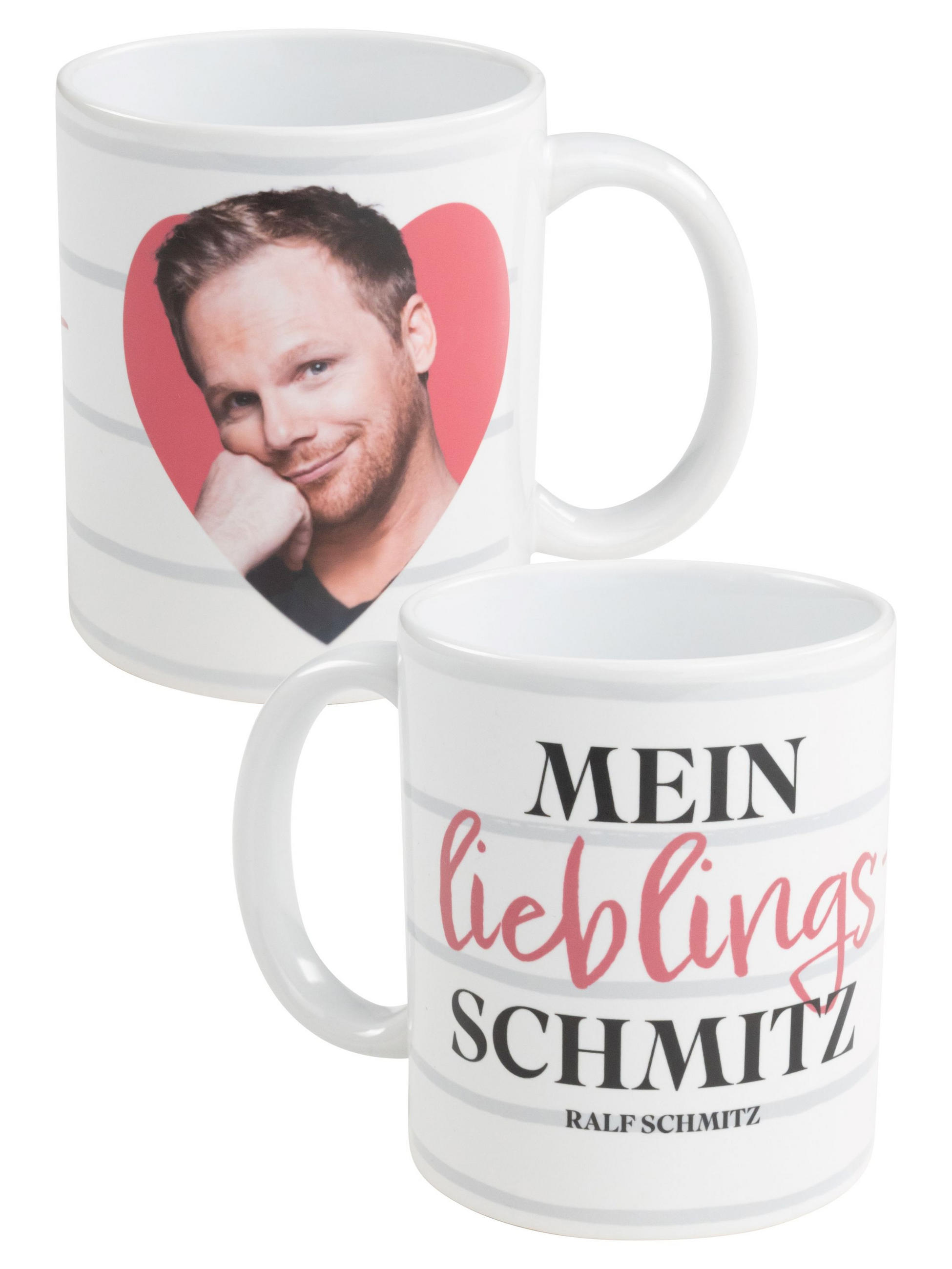KAFFEEBECHER Ralf Schmitz Mein Lieblings-Schmitz Mehrfarbig 320 ml - Multicolor, Keramik (0.32L) - United Labels