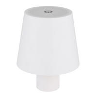 LED TISCHLEUCHTE Vannie Weiß - Weiß, Kunststoff (10.6/10.6/13cm) - Globo Lighting