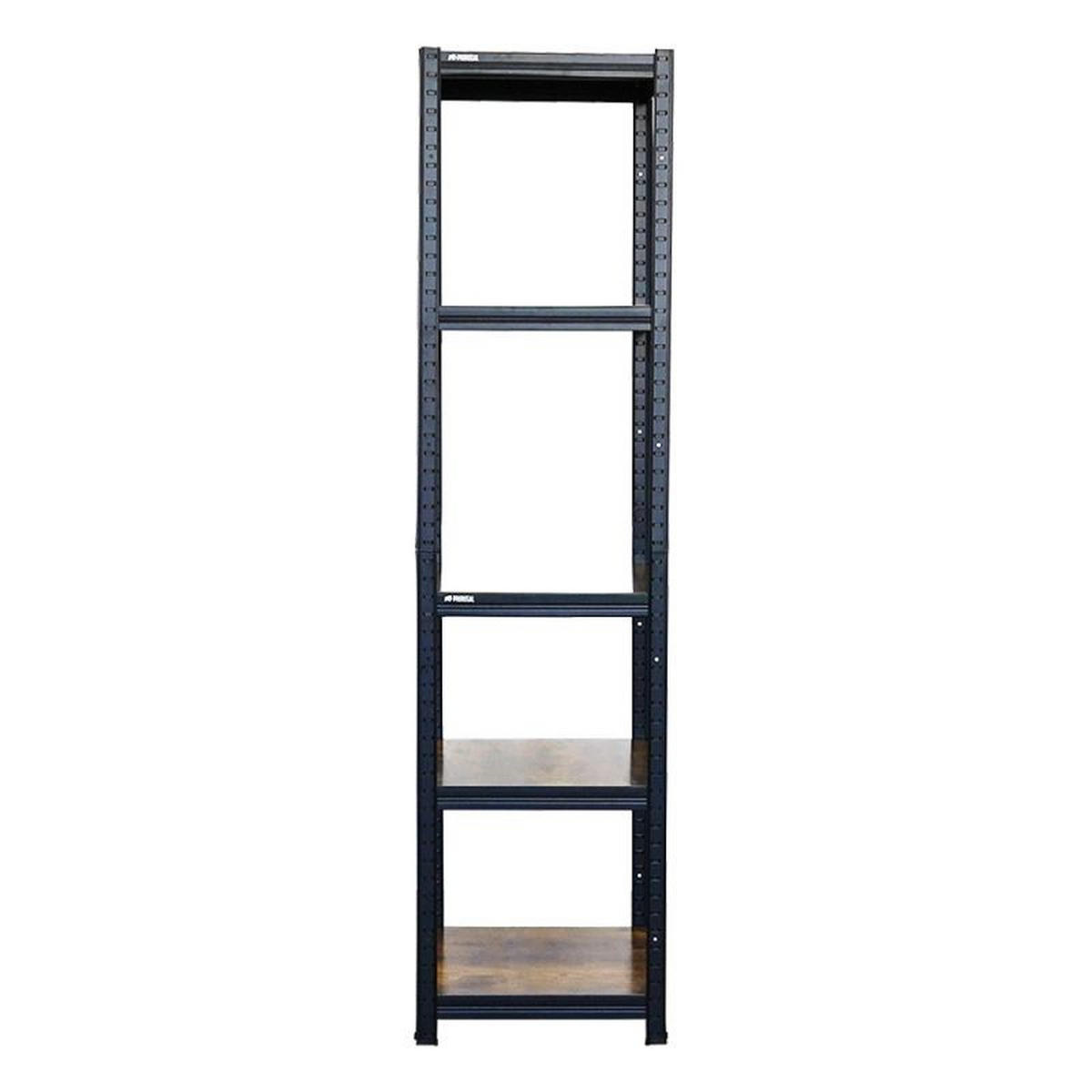 SCHWERLASTREGAL 2 Stück Vintage Series Ragnar 180x45x45cm Vintagebraun-Schwarz - Schwarz, Metall (90/180/45cm) - PROREGAL