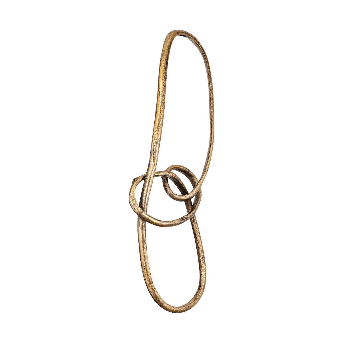 WANDPANEEL Wun Gold 38/11/90cm - Goldfarben, Metall (11/90/38cm) - PTMD Collection