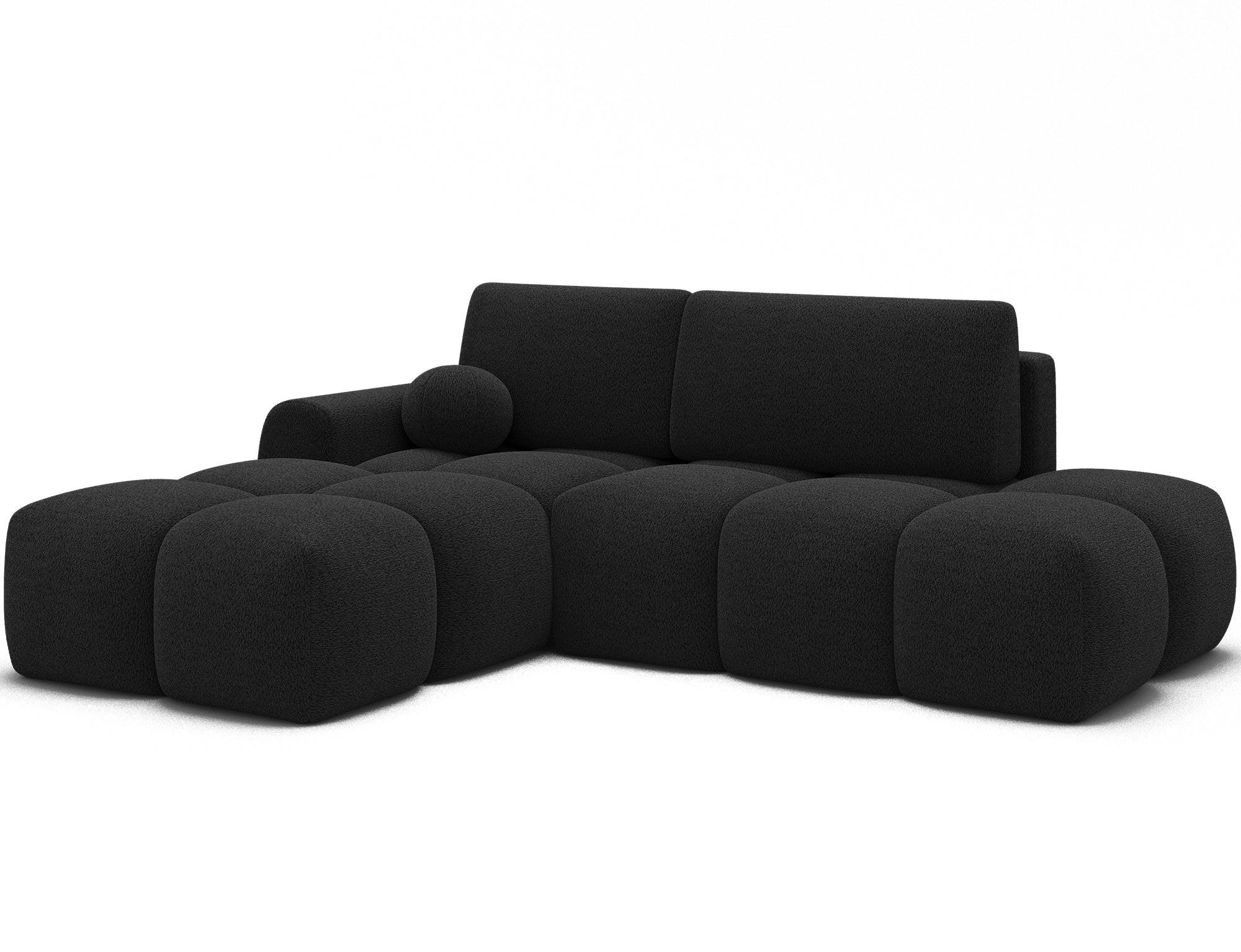 ECKSOFA VITTARIO mit Schlaffunktion & Bettkasten – Modernes L-Sofa 227 cm, inklusive Kissen - Anthrazit, Kunststoff (227/95cm) - Wohnideebilder