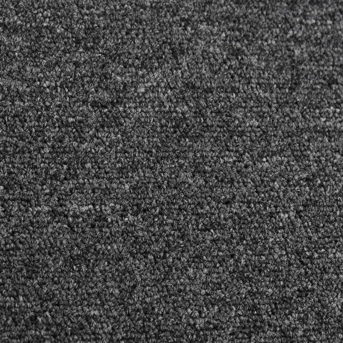 TEPPICHLÄUFER Anthrazit 50/300 Cm - Anthrazit, Kunststoff (300/50cm) - vidaXL