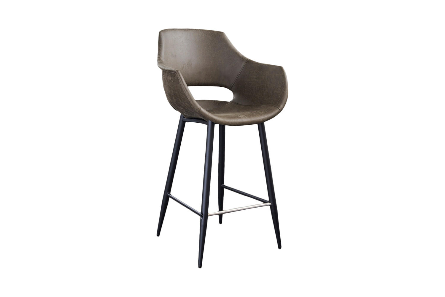 THEKENHOCKER ZAJA Grün Microfaser - Grün, Textil (57/103/59cm) - KAWOLA