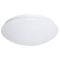 LED DECKENLEUCHTE Weiß Sternenhimmel Effekt - Weiß, Metall (29/9.2/9.5cm)