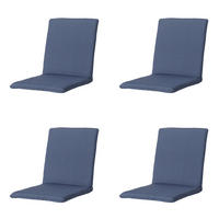 GARTENSTUHLKISSEN Panama 97/49 cm 4er-Set - Dunkelblau, Textil (49/6/97cm) - Madison