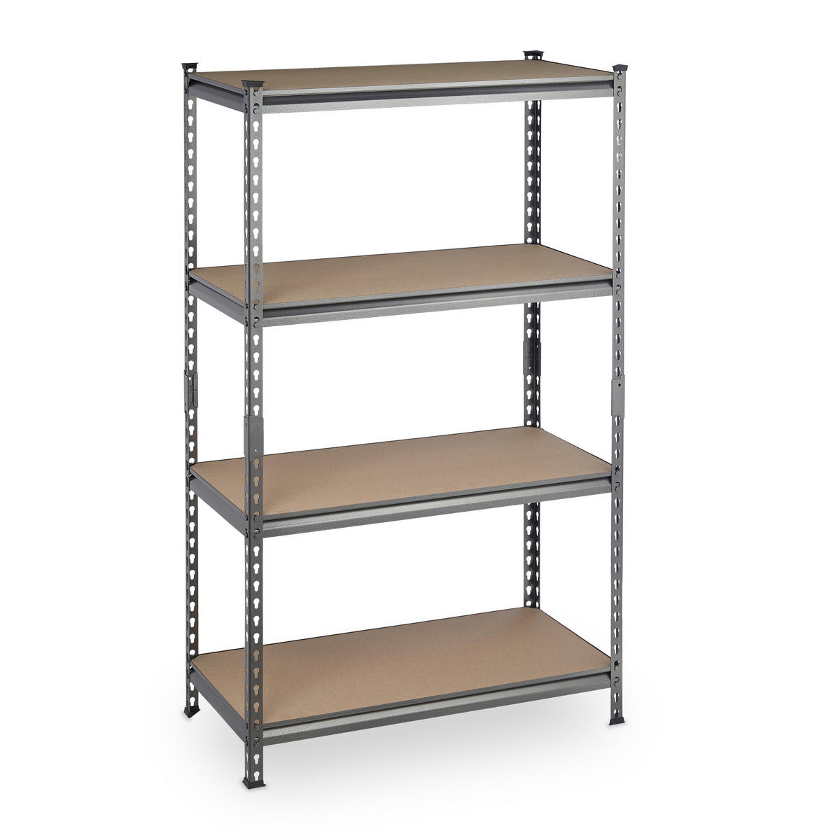 SCHWERLASTREGAL - Multicolor, Holzwerkstoff/Kunststoff (91/153/46cm) - Relaxdays
