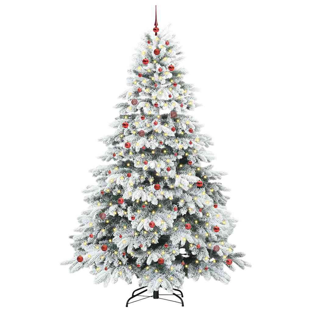 vidaXL Weihnachtsbaum Weiß 240 cm