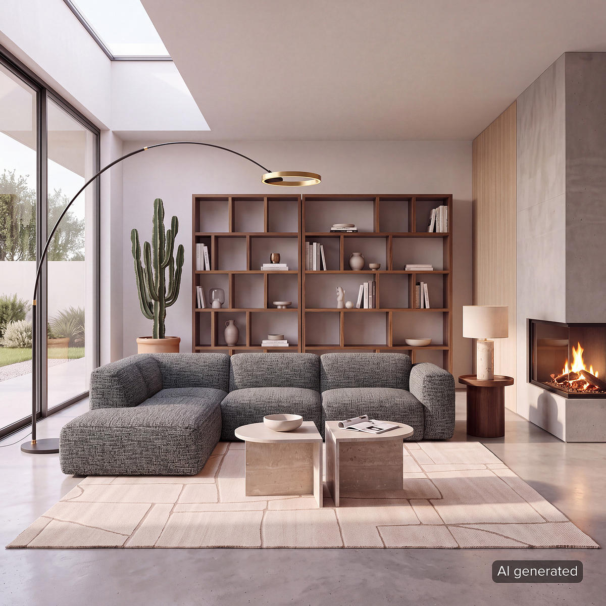 3-SITZER ECKSOFA mit Recamiere - Schwarz/Grau, Kunststoff/Textil (295/231cm) - home24