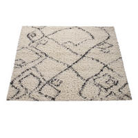 HOCHFLORTEPPICH 150/150 cm Kalmar 448 - Anthrazit, Textil (150/150cm) - Paco Home