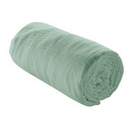 BETTTUCH Angelia 140/190 cm - Grün, Naturmaterialen (140/190cm) - Douceur d´intérieur
