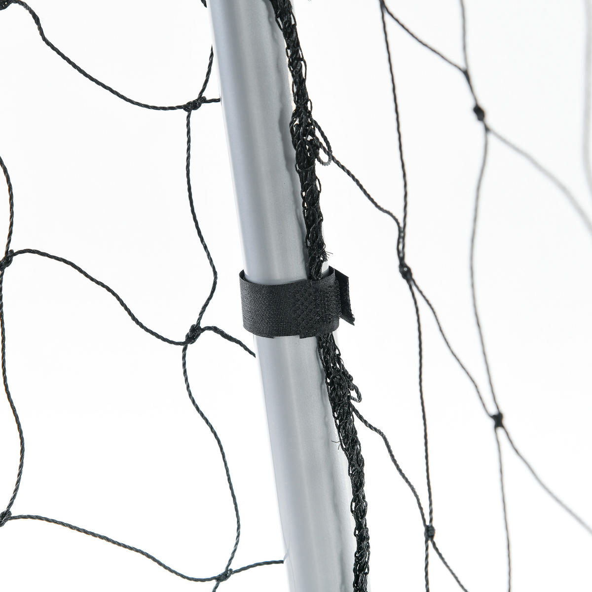 FUSSBALLTOR DE-10569 300x200 cm, wetterfest Schwarz - Grau, Metall (120/300cm) - ComfortXL