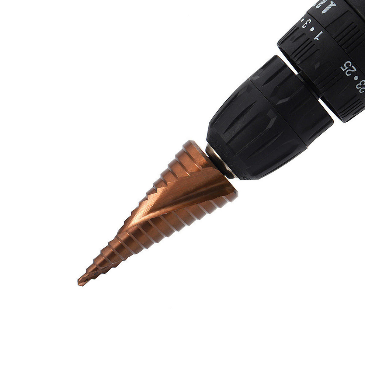 BIT-SATZ，DREIECKIGER Griff - Braun, Metall (2/2/7.6cm) - LIBRATON