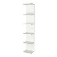 WANDREGAL Surahammar - Weiß, Holzwerkstoff (34.5/180/30cm) - [en.casa]