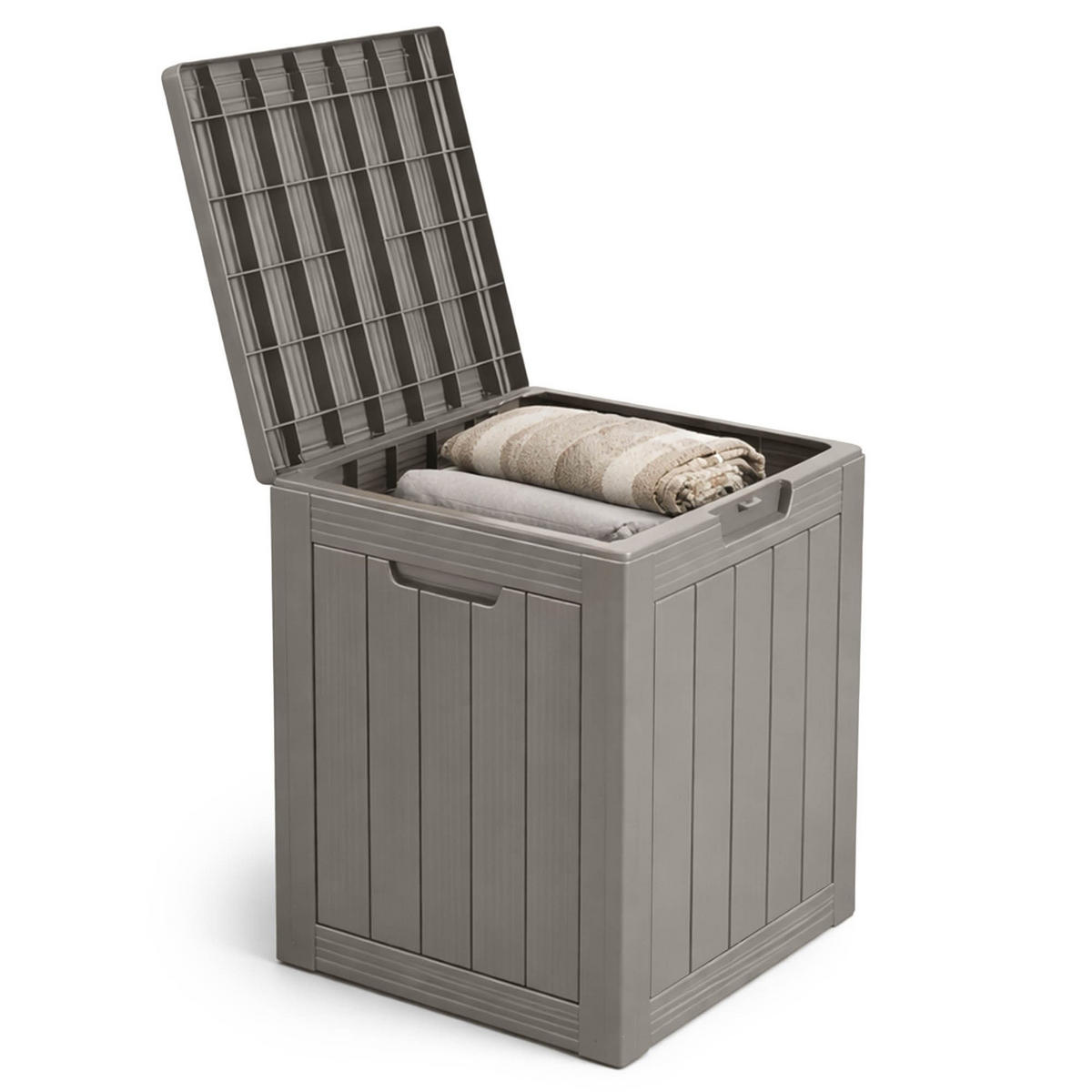 GARTENBOX 113L Grau - Grau, Kunststoff (46/58.5/43cm) - Akord