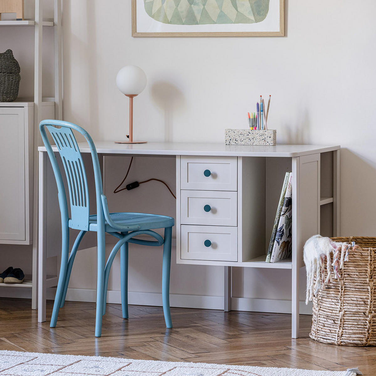 PSACÍ STŮL Gabriel Béžová - béžová, kompozitní dřevo (65/116/75cm) - Petits-meubles