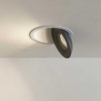 LED-EINBAULEUCHTE Santa Neo Weiß/Schwarz Neutralweiß - Schwarz/Weiß, Metall (13.8/13.8/4cm) - s.luce
