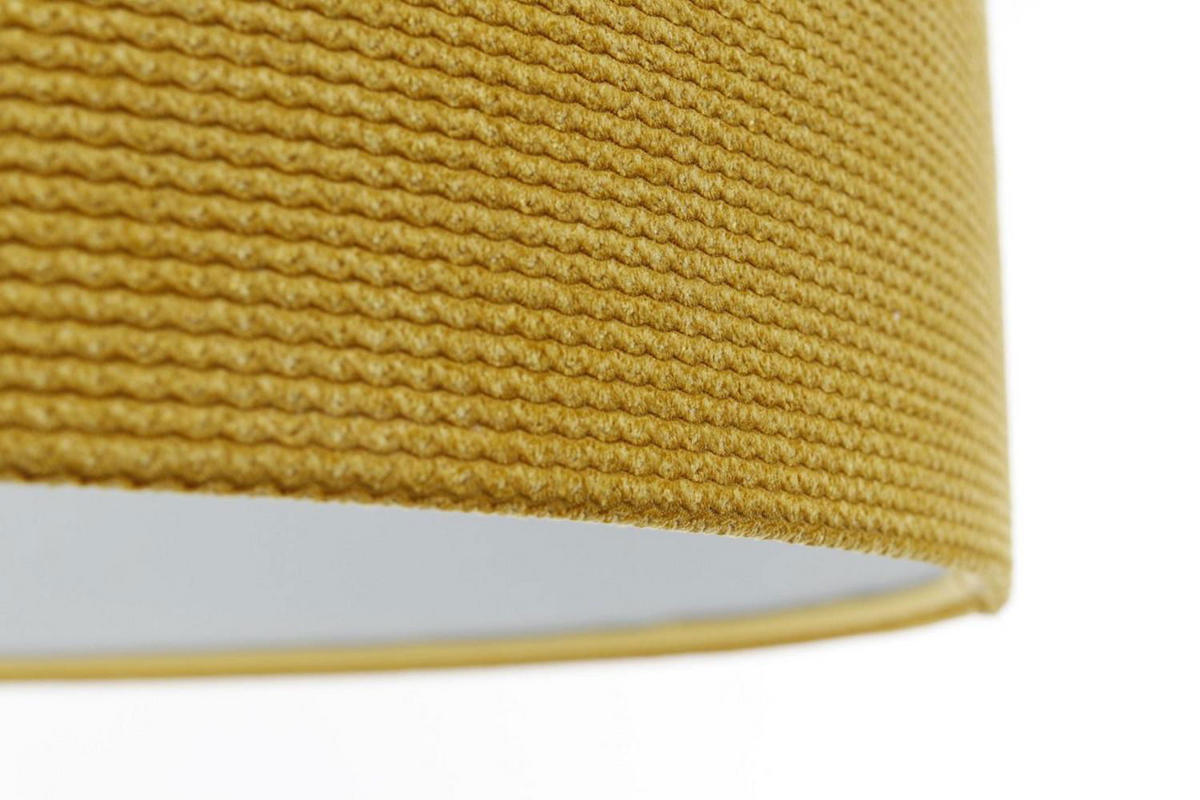 HÄNGELEUCHTE Weiß 60/30 cm - Gelb/Weiß, Kunststoff (60/0.8/30cm) - ONZENO