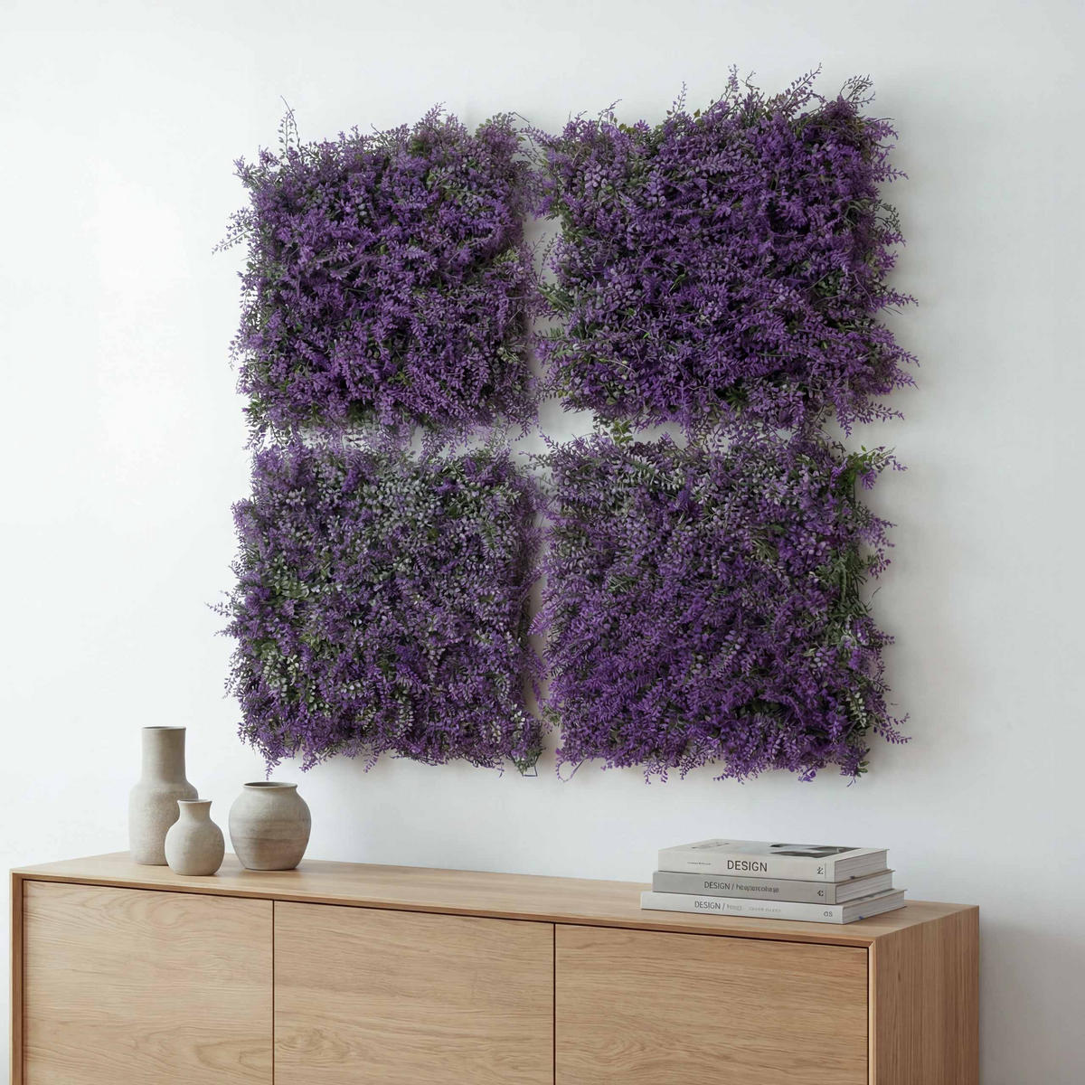 STENNA plošča, modra - lila, umetna masa (50/15/50cm) - MCW