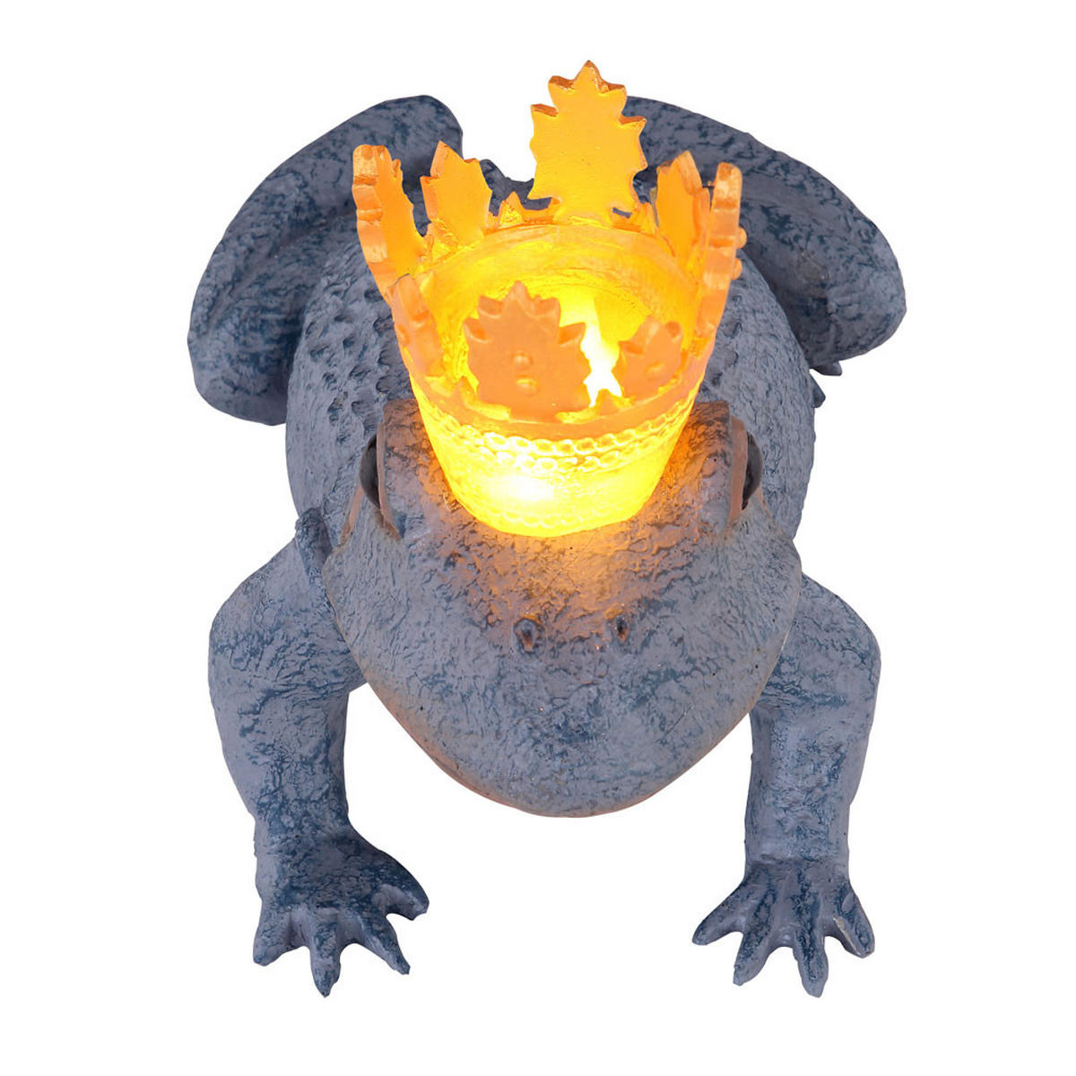 LED AUSSENLEUCHTE Steinoptik Grau 2er Set - Grau, Kunststoff (13.5/11.5/19.5cm) - Globo Lighting