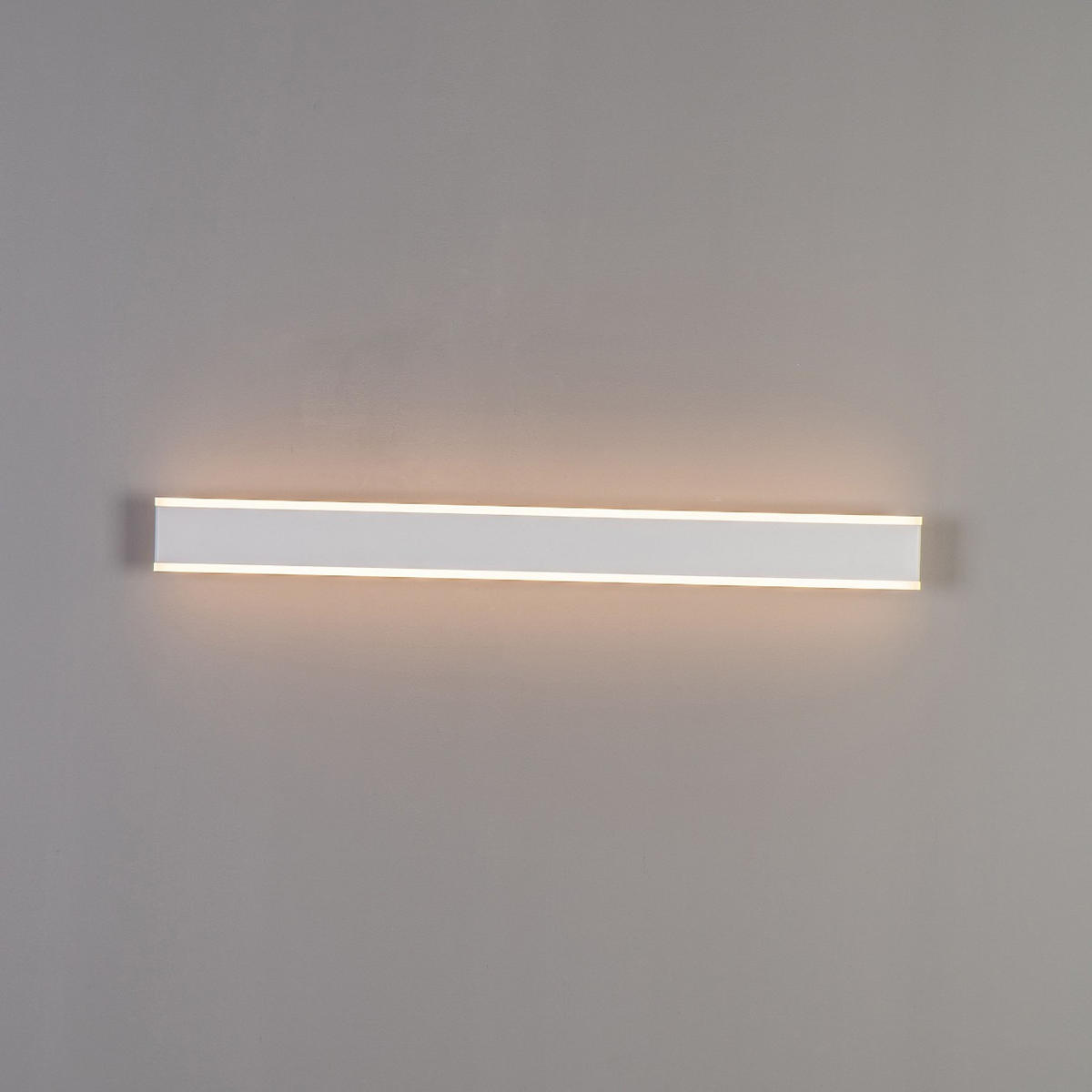 WANDLEUCHTE Bastia, Weiß, 80cm - Weiß, Metall (8/80/80cm) - KOSILUM