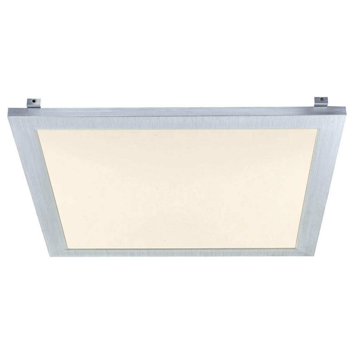 LED EINBAU PANEL Aluminium Silber - Silberfarben, Metall (29.9/29.9/5cm) - Globo Lighting