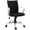 BÜROSTUHL, Schaumstoff, Nylon, Schwarz - Schwarz, Kunststoff (61/99/61cm) - Vinsetto