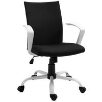 BÜROSTUHL, Schaumstoff, Nylon, Schwarz - Schwarz, Kunststoff (61/99/61cm) - Vinsetto