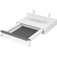 DESIGN Schublade mit Distanzhalter 41/43/7 cm in weiß - Weiß, Kunststoff (41/43/7cm) - bümö